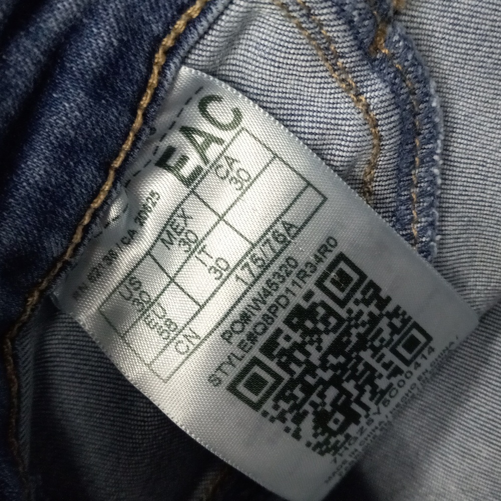 Guess Women's Distressed Denim Shorts - Blue - Picture 3 of 6